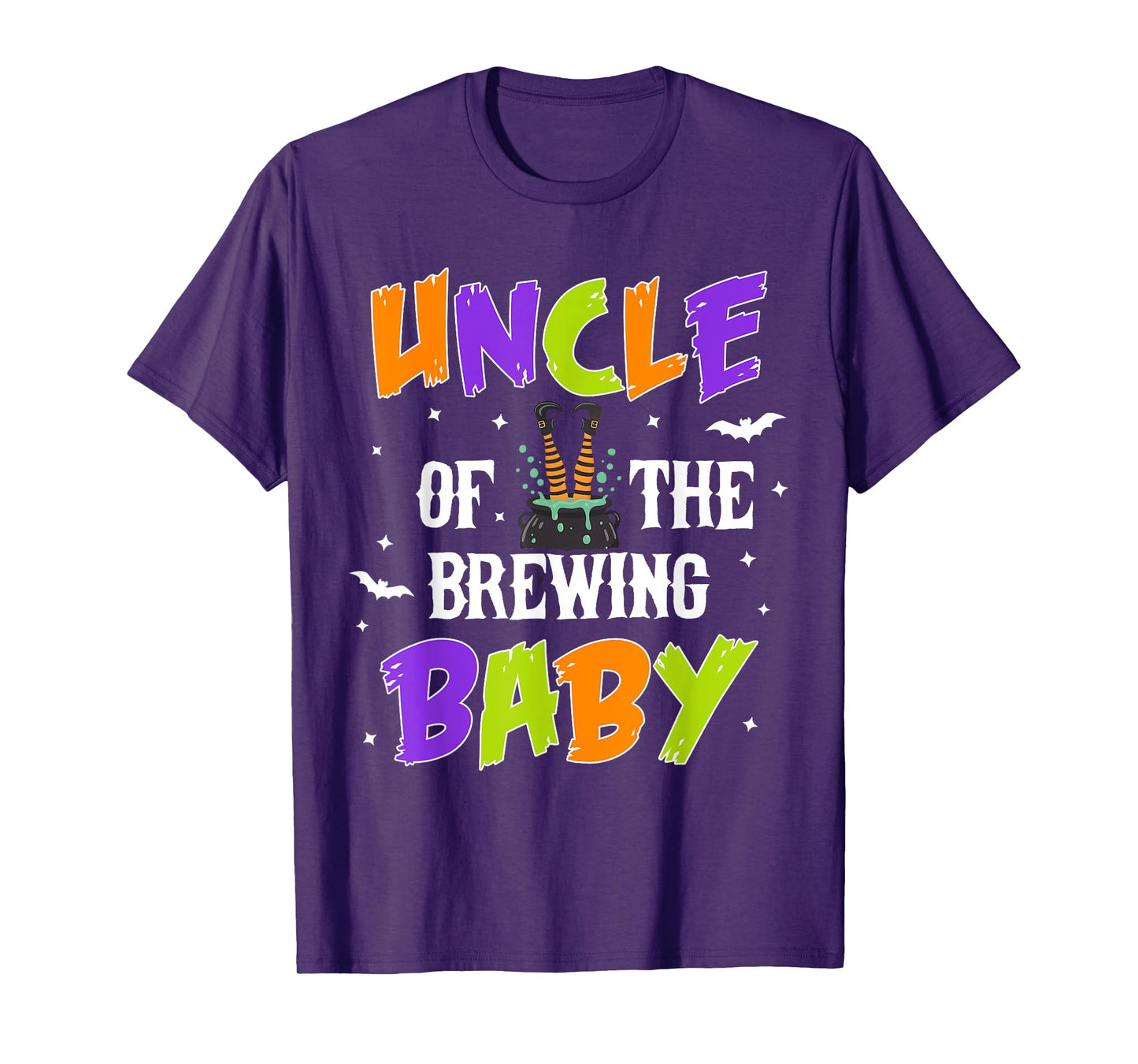 Uncle of the Brewing Baby Halloween Theme Baby Shower T-Shirt