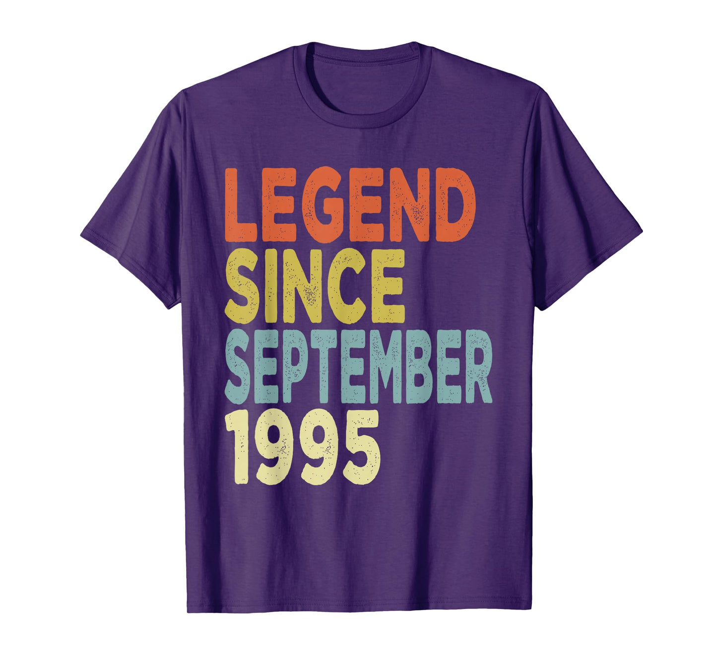 30 Years Old Legend Since September 1995 Tees 30th Birthday T-Shirt
