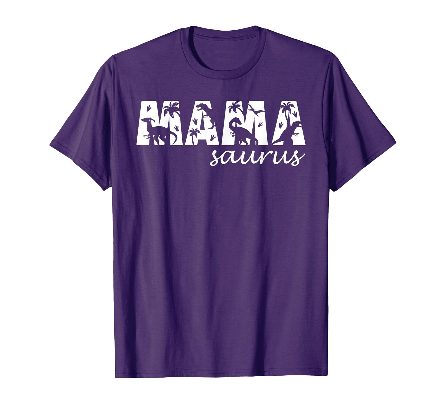 Mamasaurus T Rex Dinosaur Mama Saurus Mom Family Matching T-Shirt