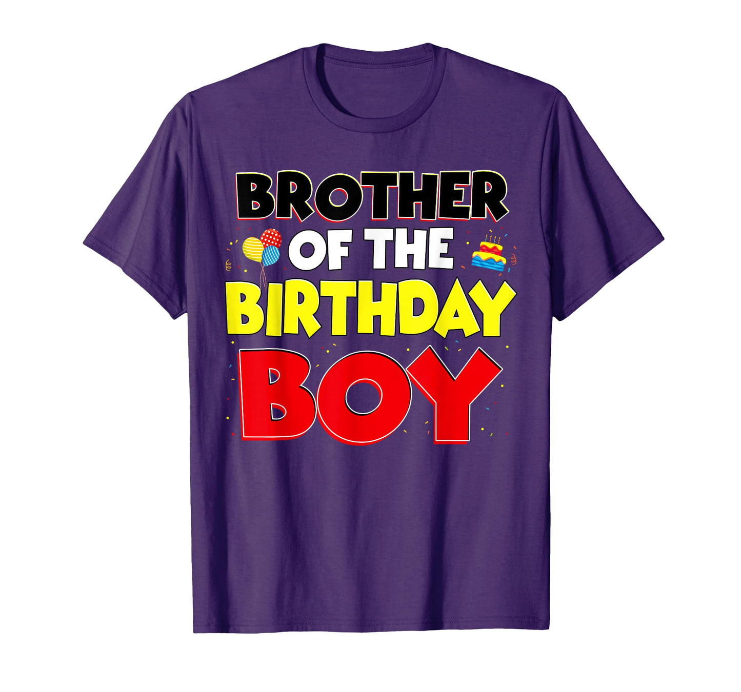 Brother Of The Birthday Boy Family Birthday Party Outfit T-Shirt