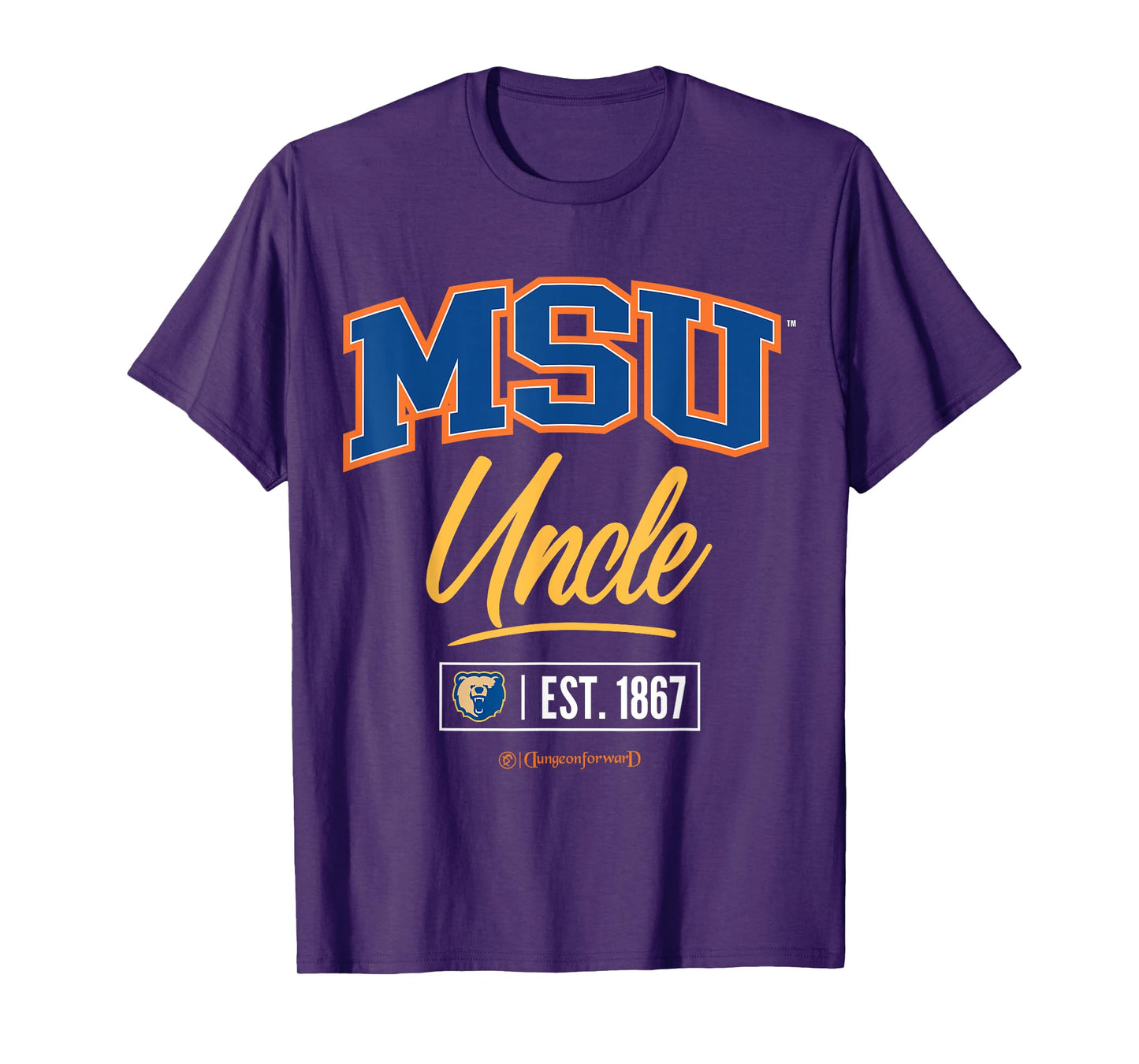 Morgan State University - MSU HBCU Uncle T-Shirt