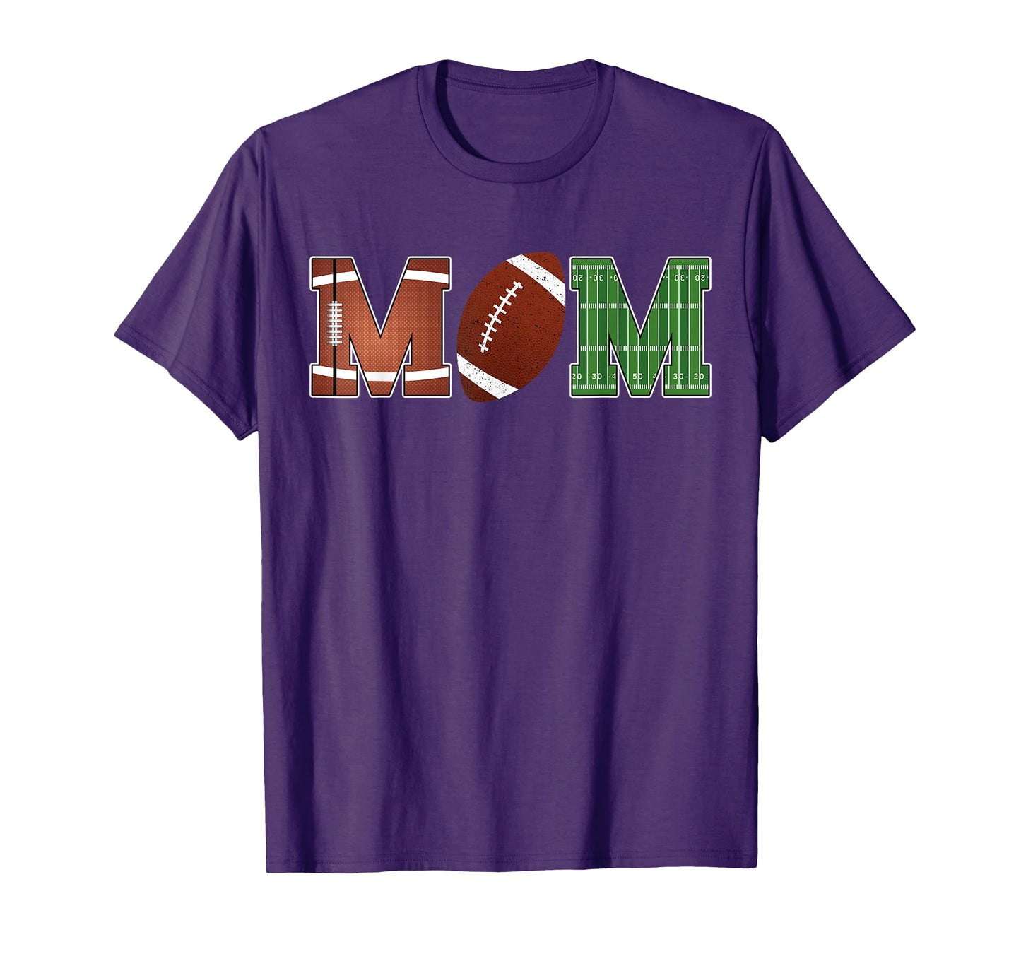 Mom Of The 1 Year Old Football First Birthday Boy Family T-Shirt