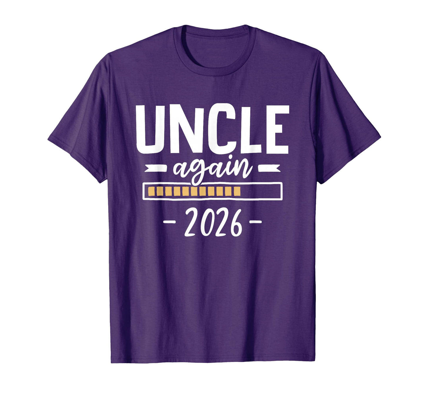 Uncle Again Est 2026- 2nd Baby Pregnancy Reveal to Brother T-Shirt