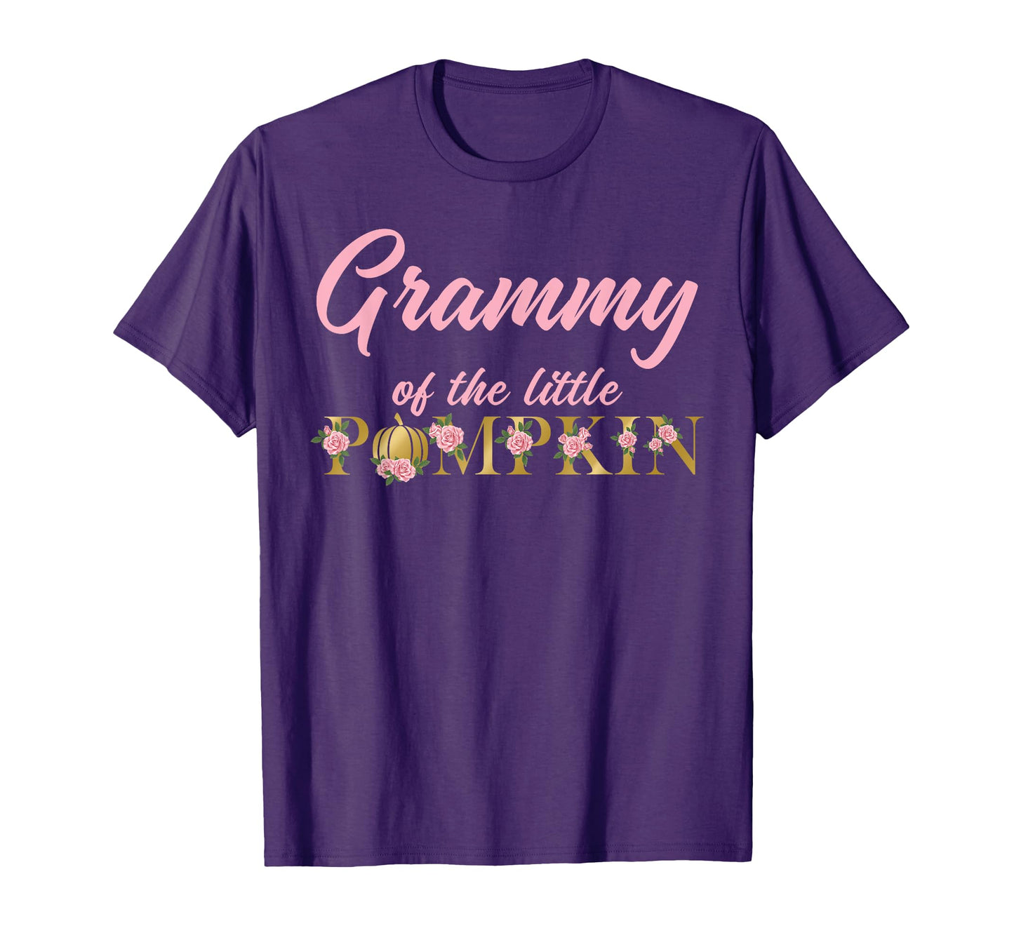 Grammy of Little Pumpkin First Birthday Autumn Pumpkin T-Shirt