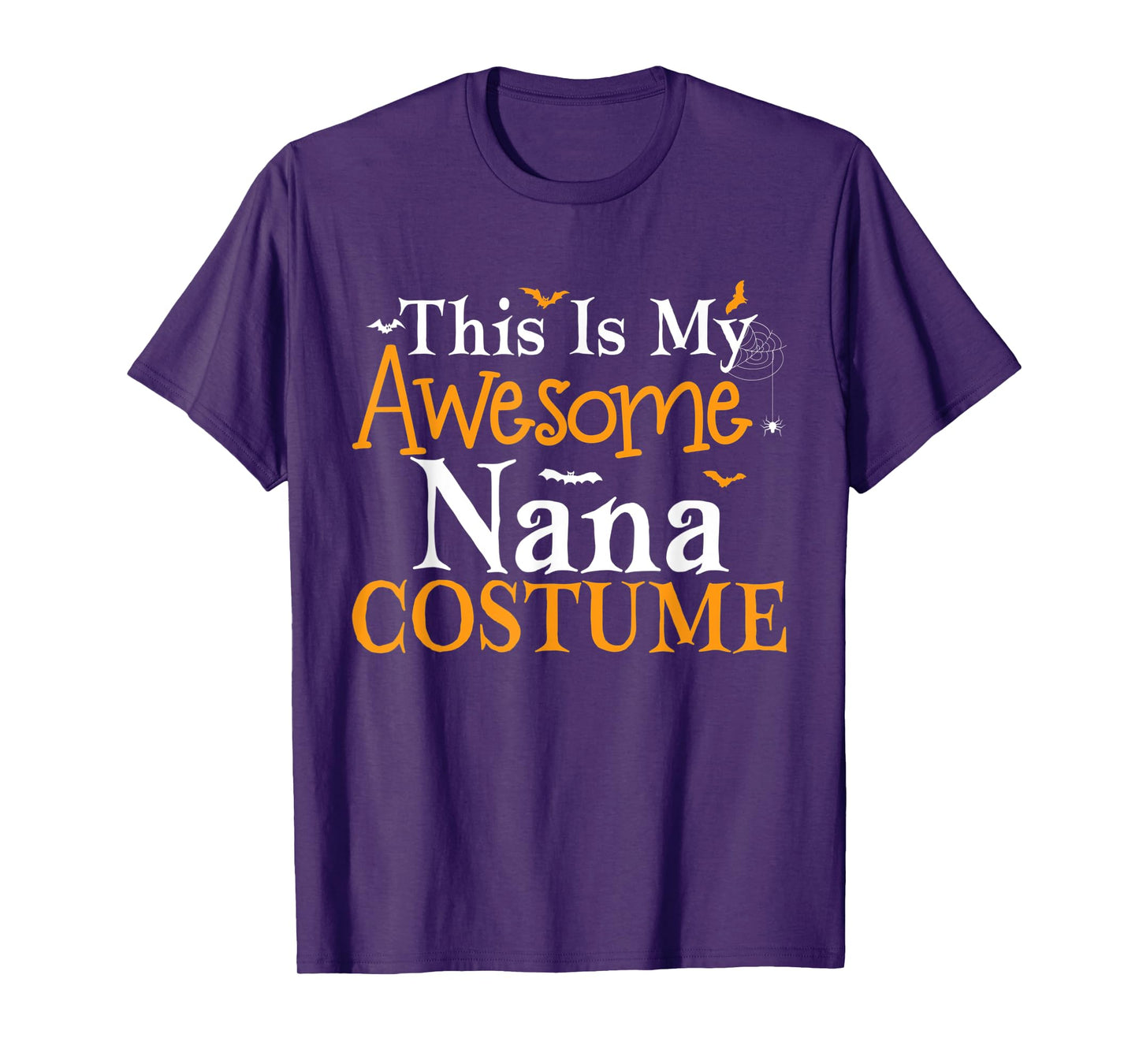 This Is My Awesome Nana Costume Halloween Party Matching T-Shirt