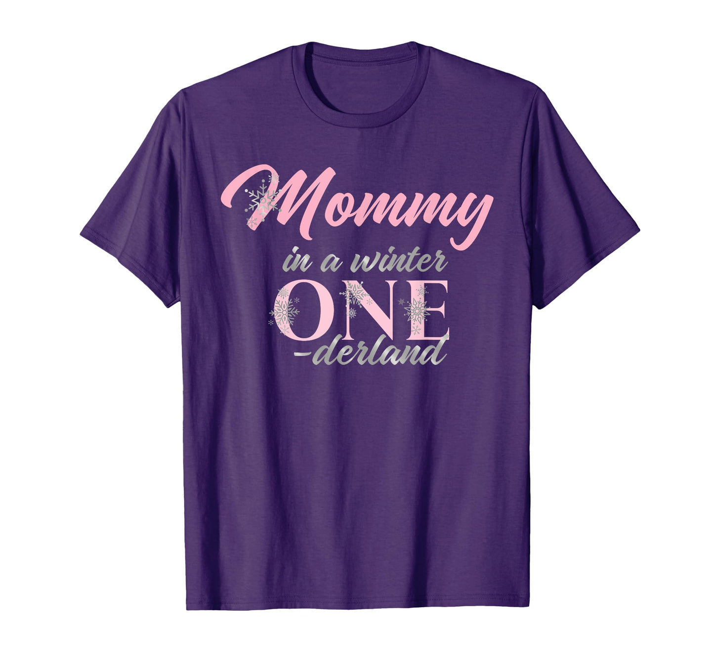 Mommy Of The Birthday for Girl Winter Onederland 1st T-Shirt