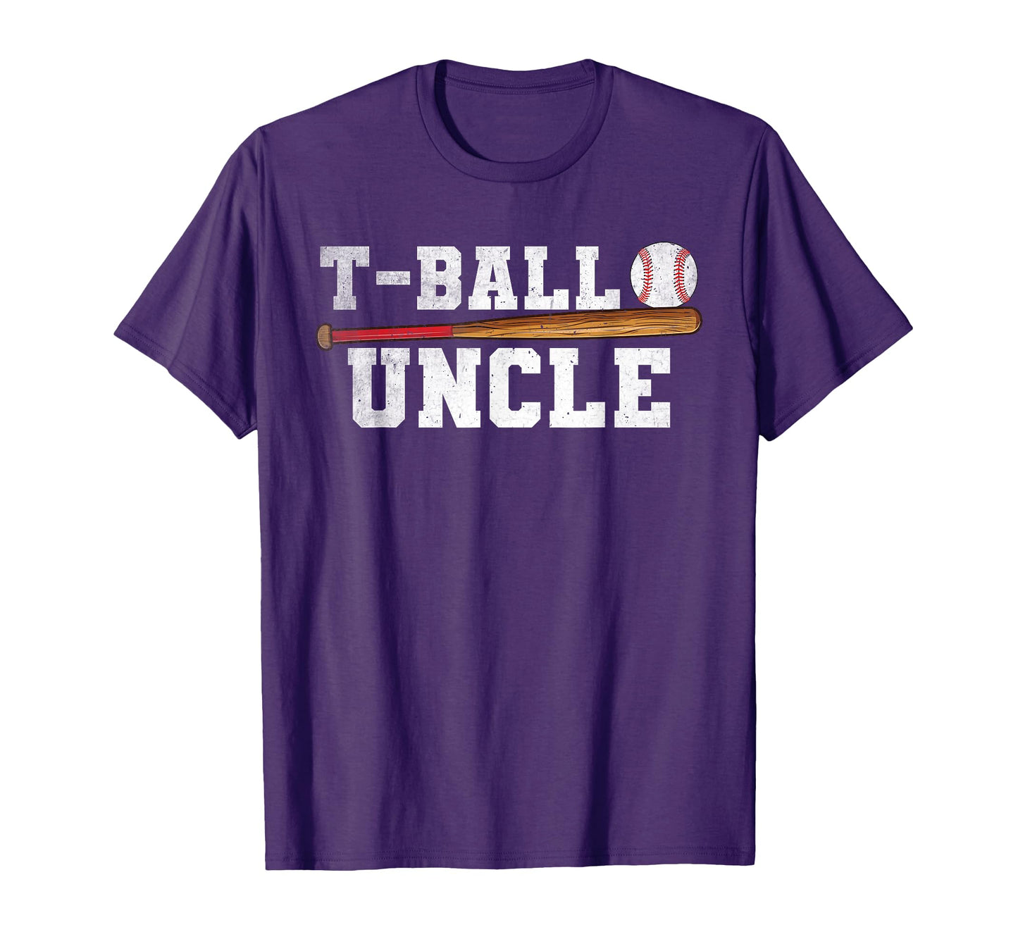Vintage Teeball Uncle Funny Tee Ball T-Ball Uncle T-Shirt