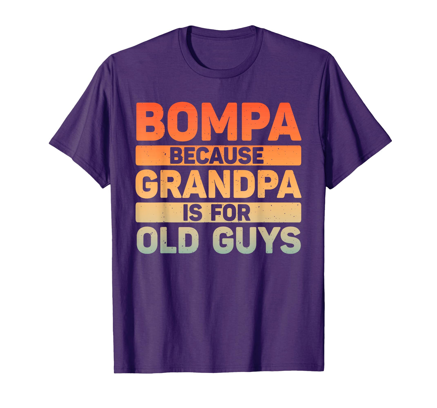 Bompa Design For Grandpa From Grandkids Father's Day Bompa T-Shirt