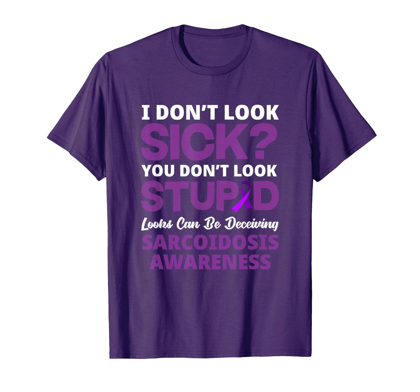 Funny Sarcoidosis Warrior Sarcoidosis Awareness T-Shirt