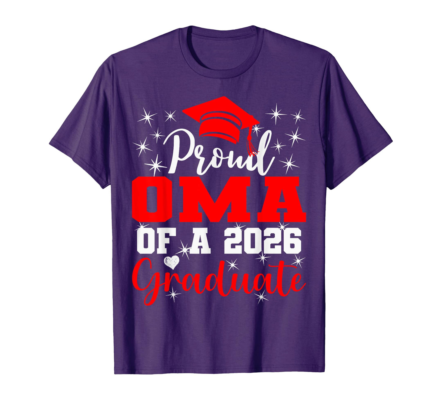 Super Proud OMA of 2026 Graduate Senior Graduation Family T-Shirt