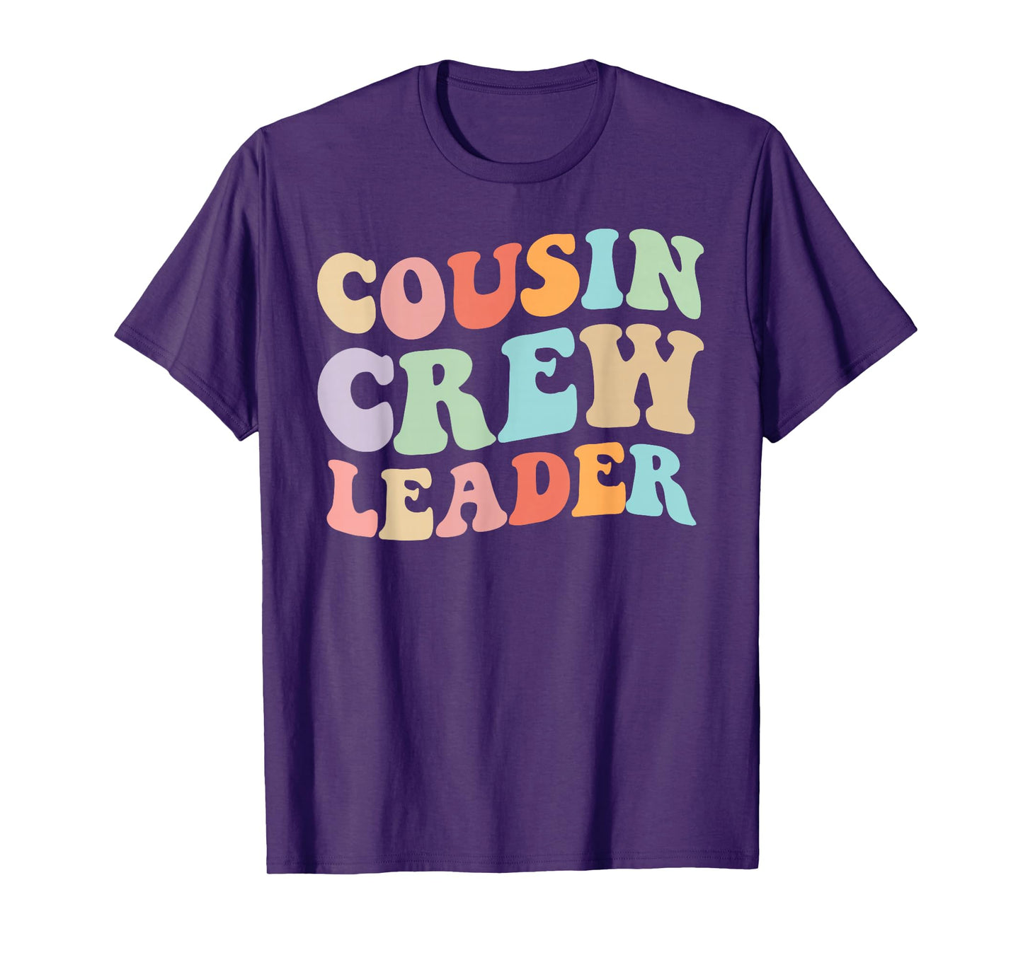 Cousin Crew Leader Retro Graphic – Fun Cousin Group Design T-Shirt