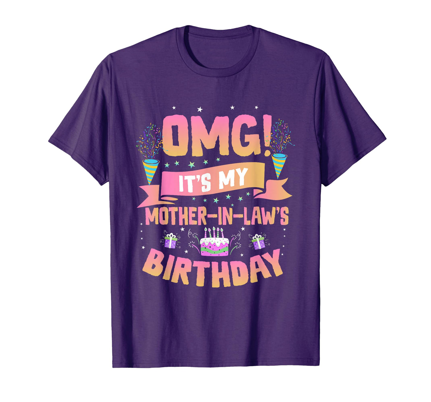 OMG It's My Mother in Law's Birthday Party Child T-Shirt