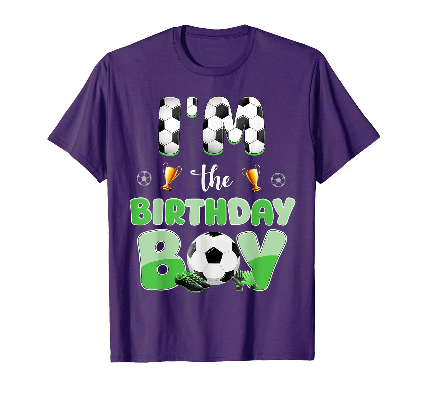 Im The Birthday Boy Soccer Group Family Matching Party T-Shirt