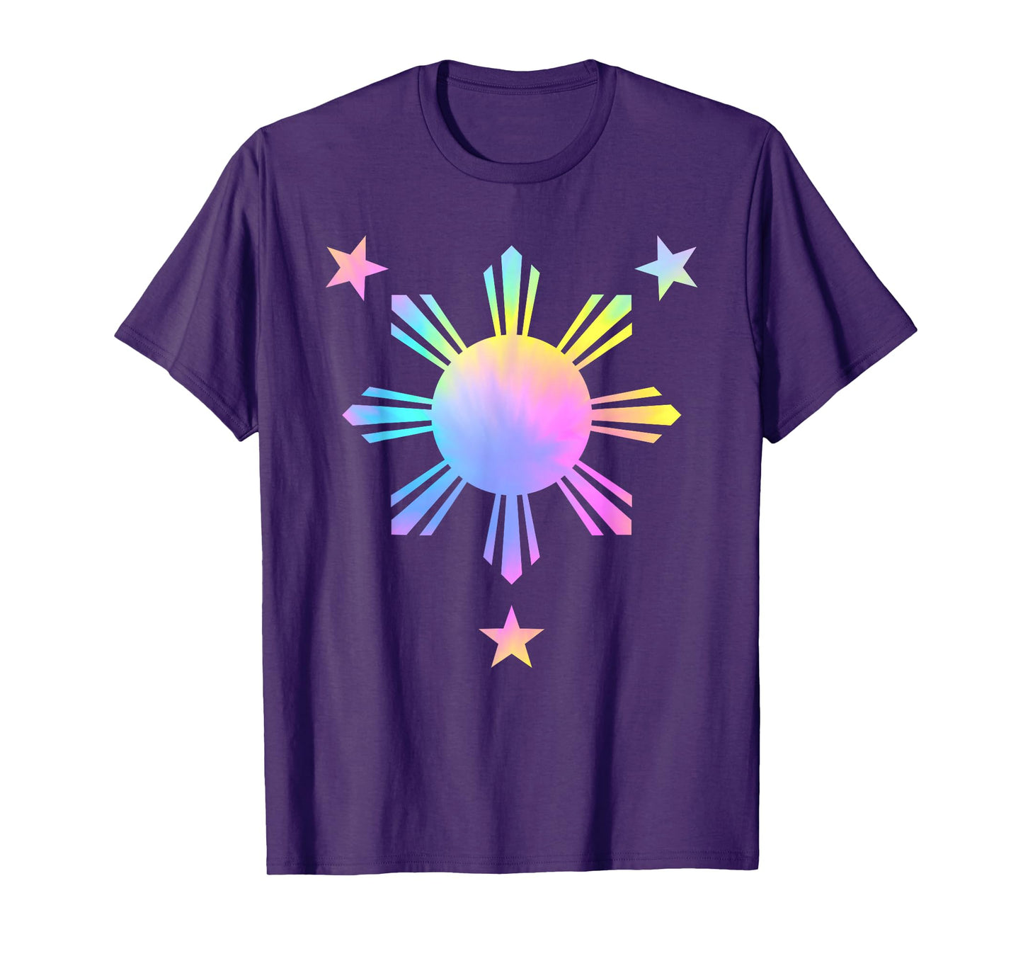 Tie Dye Philippines Flag Cute Filipino Pinoy Filipina Girls T-Shirt