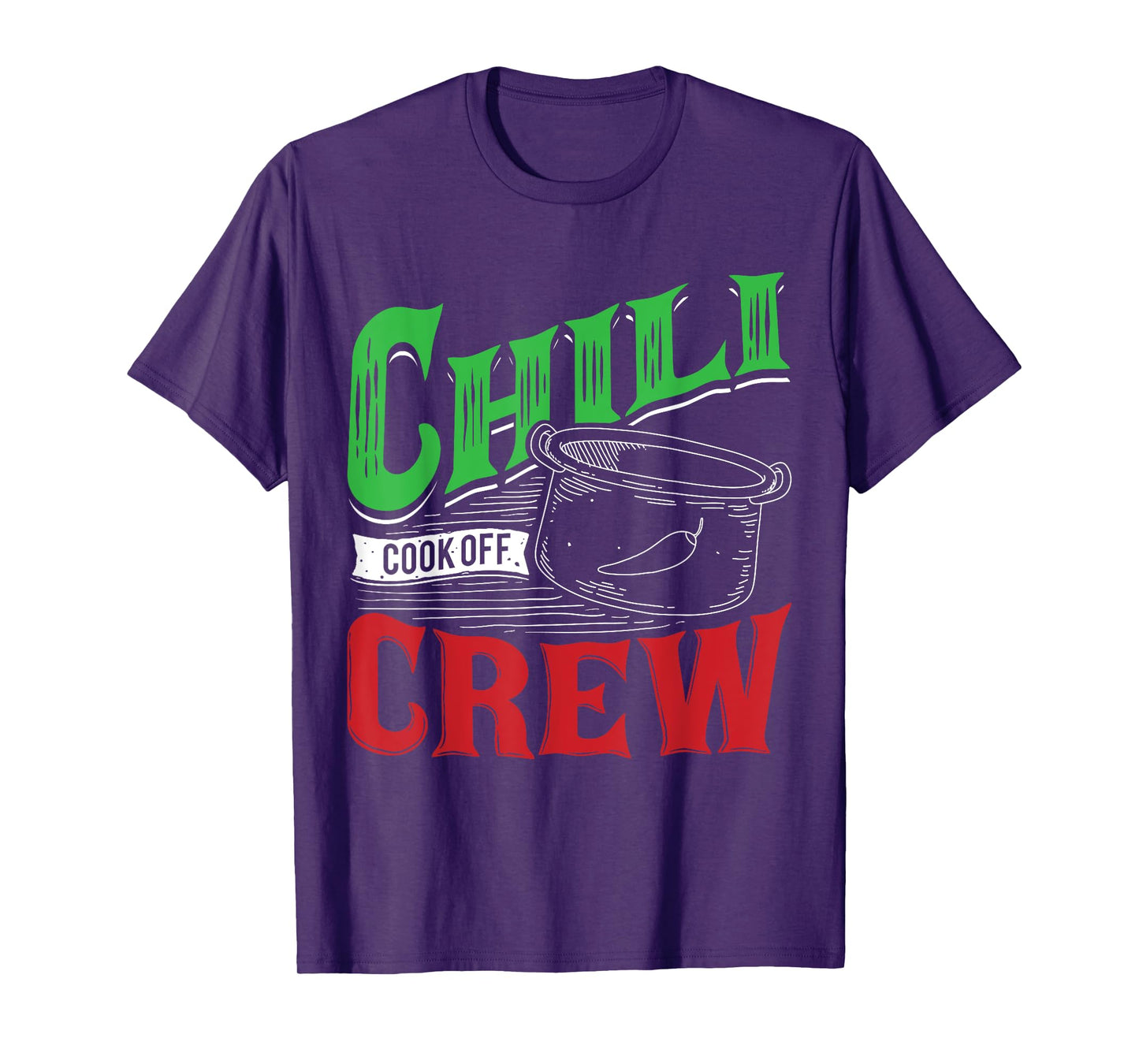 Chili Cook Off Crew Cooking Competition Winning Team Award T-Shirt