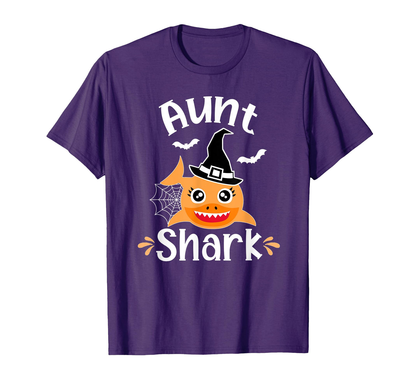 Aunt Shark Funny Halloween T-Shirt