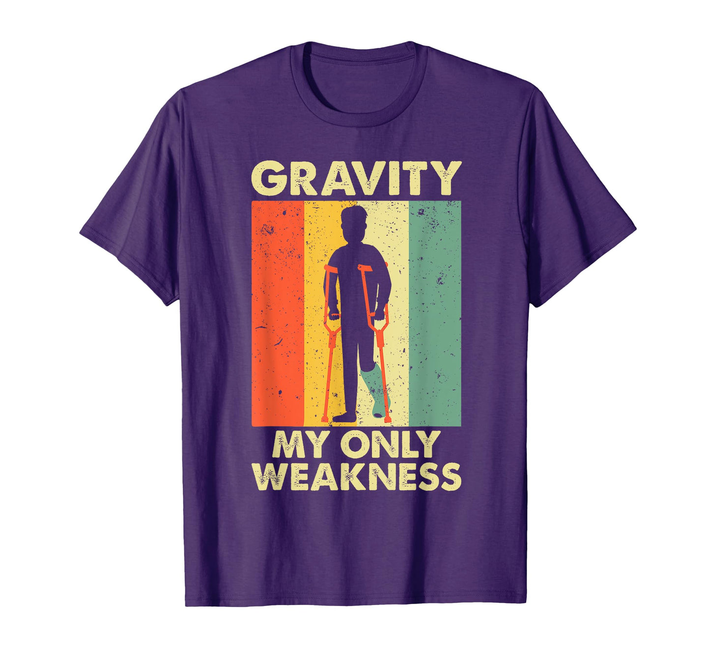 Funny Broken Leg Art For Men Women Ankle Knee Foot Surgery T-Shirt