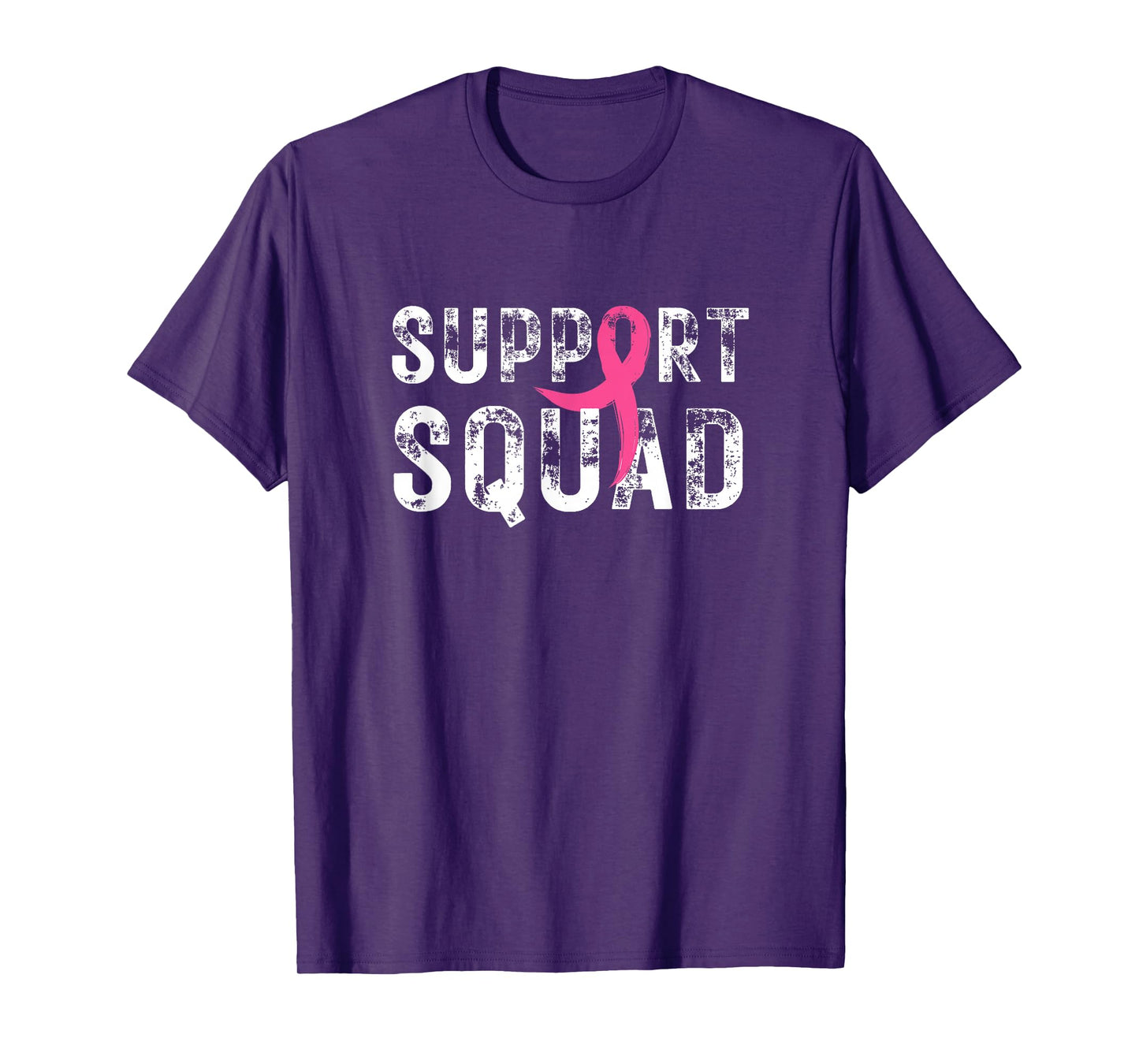 Breast Cancer Warrior Support Squad Breast Cancer Awareness T-Shirt