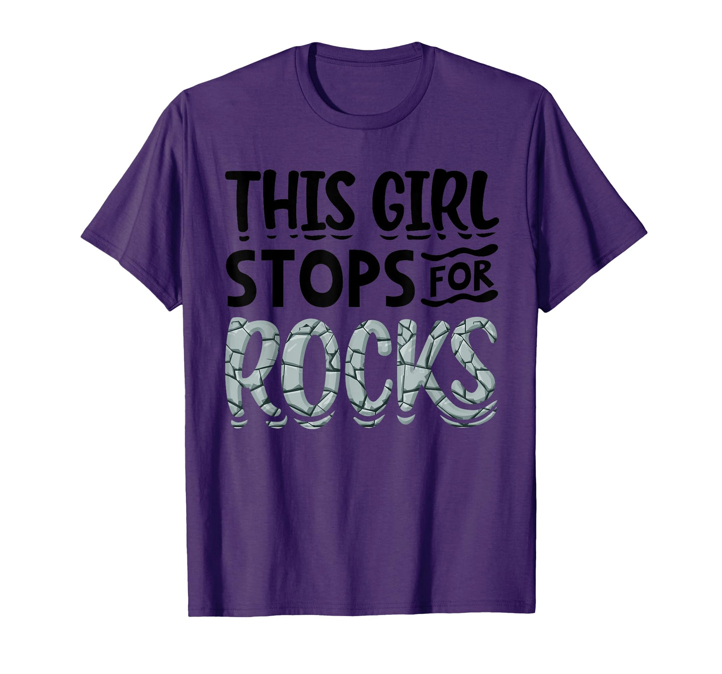 Funny Geology Gift For Women Cool Rock Collecting Geologist T-Shirt