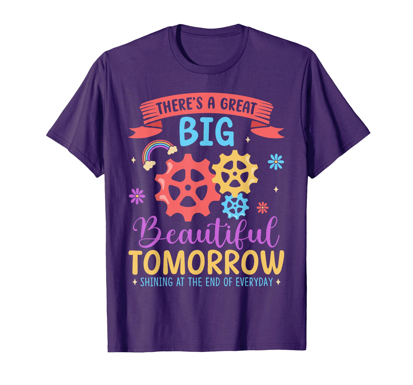 There's A Great Big Beautiful Tomorrow, Theme Park, Carousel T-Shirt