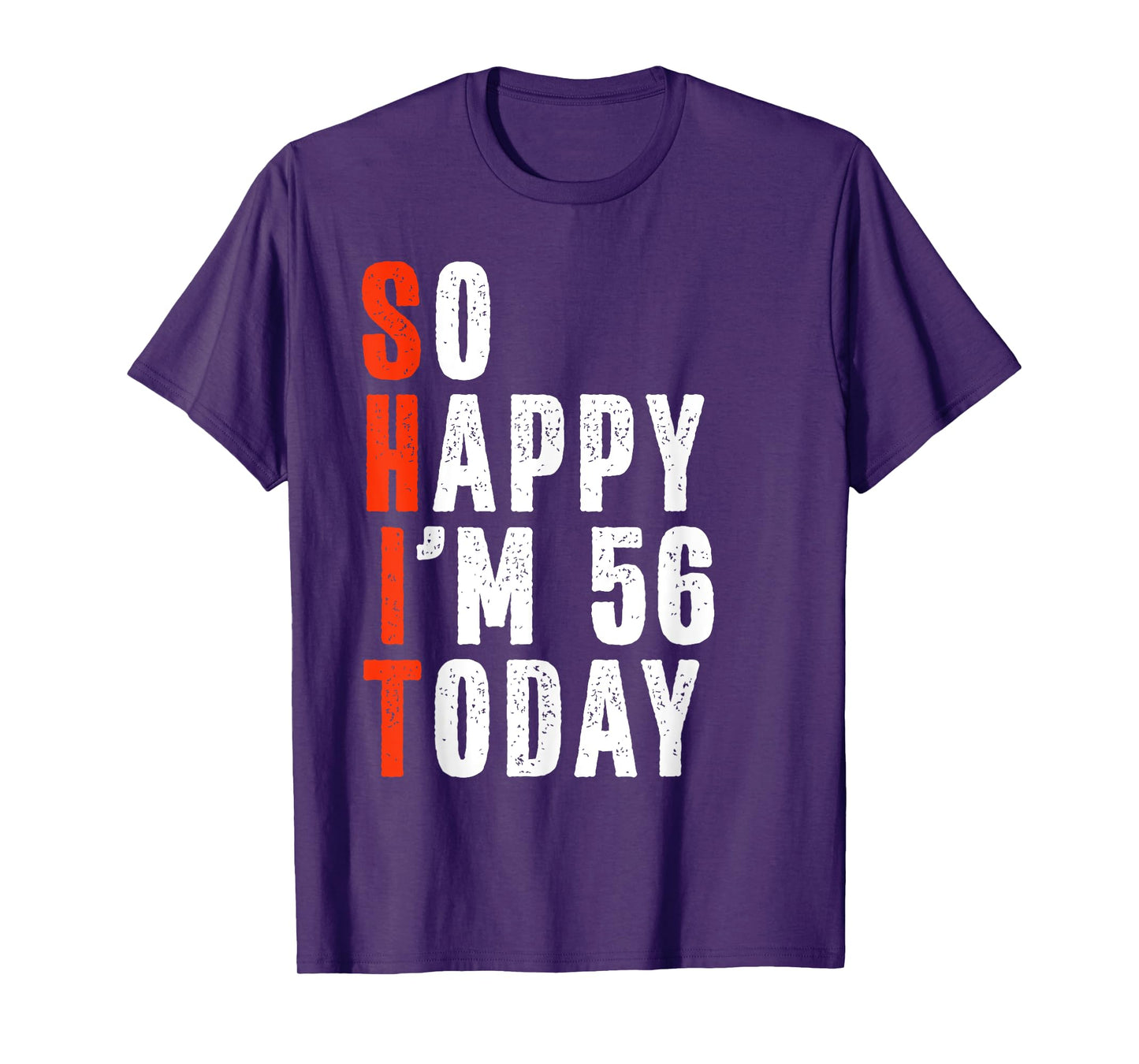 56 Year Old Humor Gag Bday Funny 56th Birthday T-Shirt