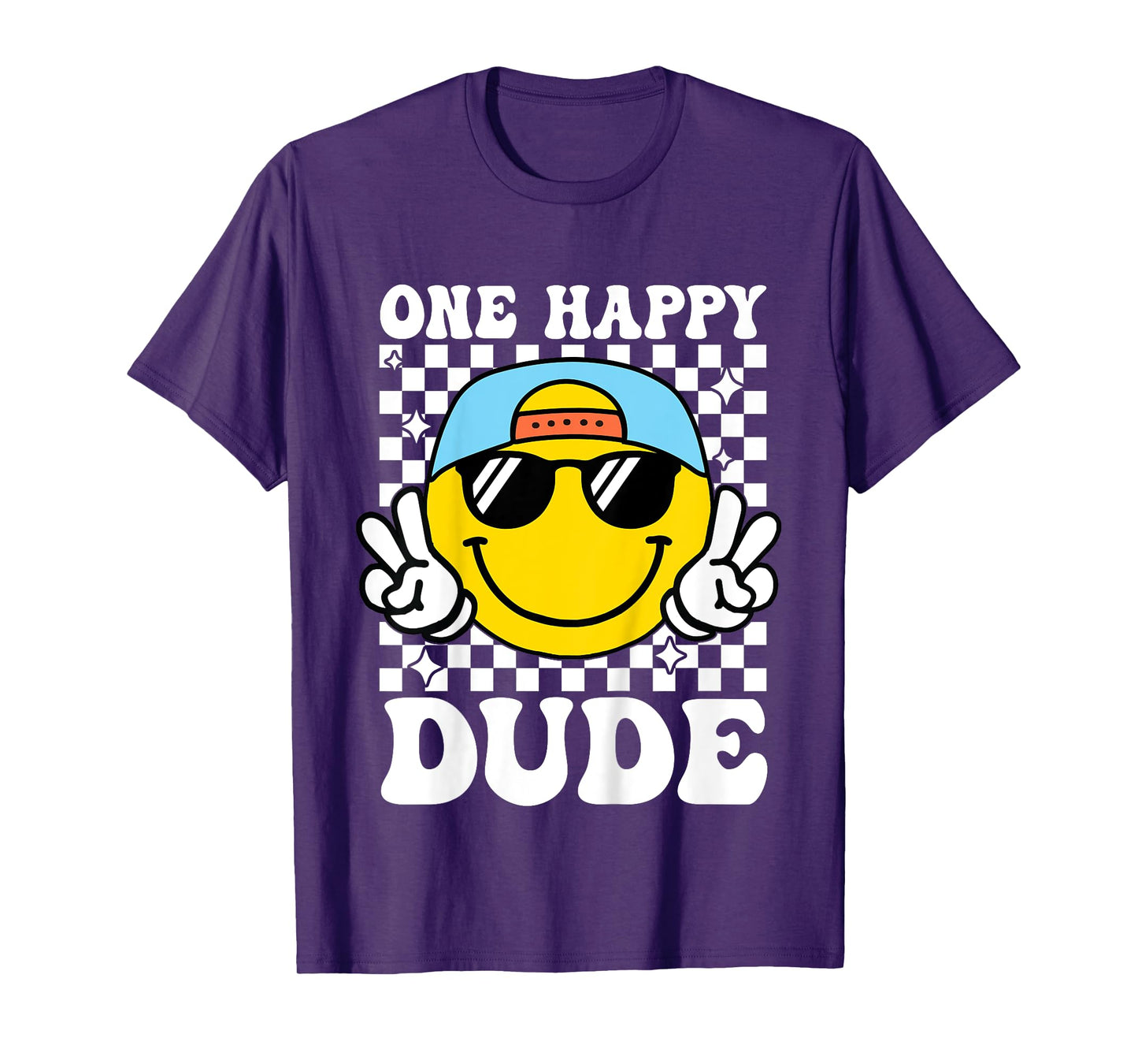 One Happy Dude 1st Birthday Family Matching T-Shirt