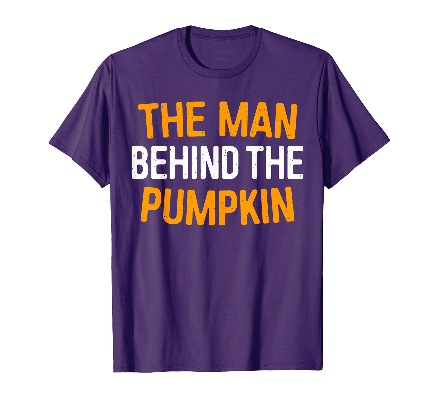 The Man Behind The Pumpkin Shirt Men Halloween T-Shirt