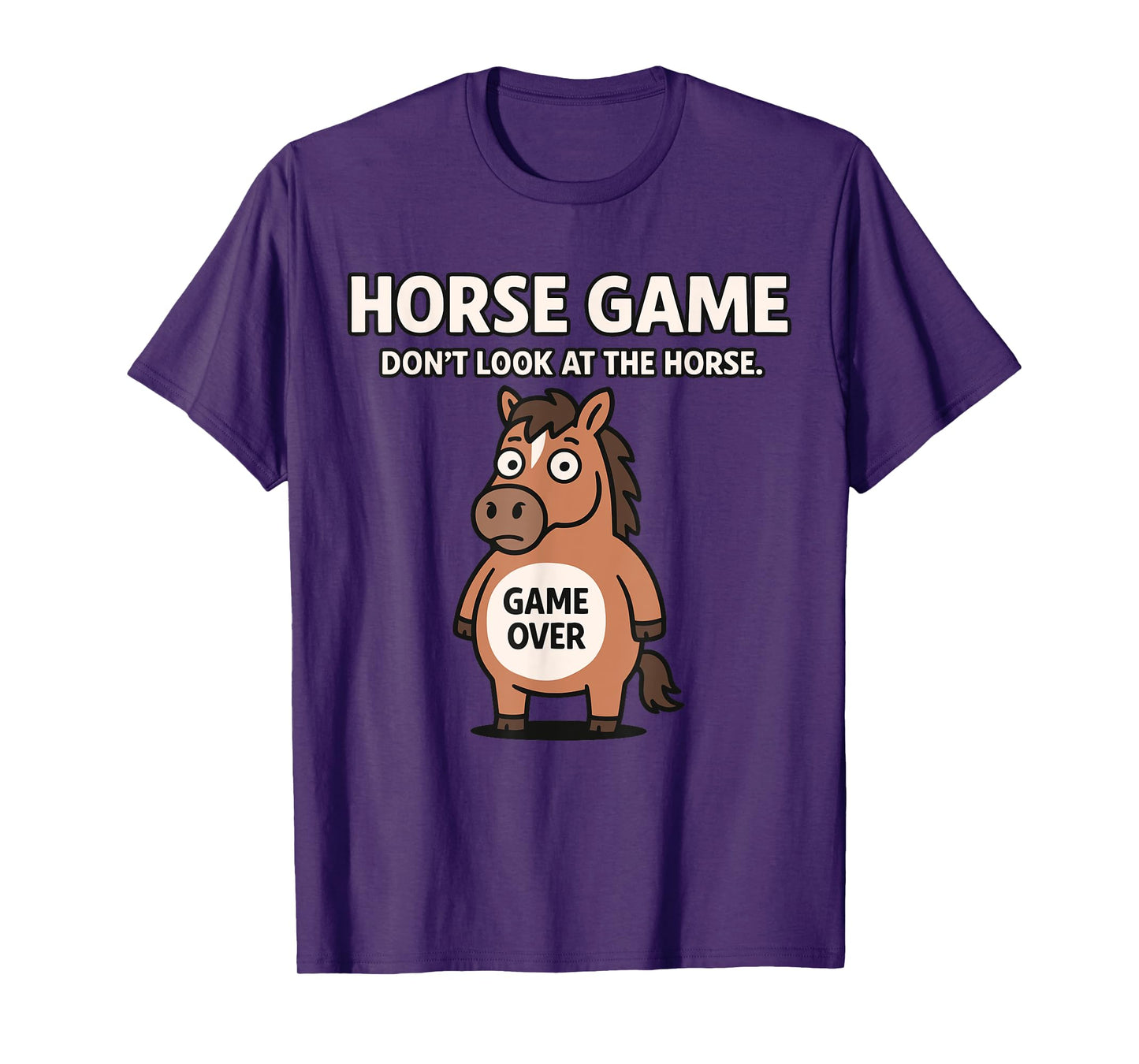 Funny Horse Game T-Shirt