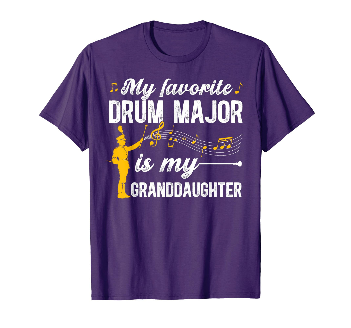 My Favorite Drum Major Grandpa Of A Drum Major Grandfather T-Shirt
