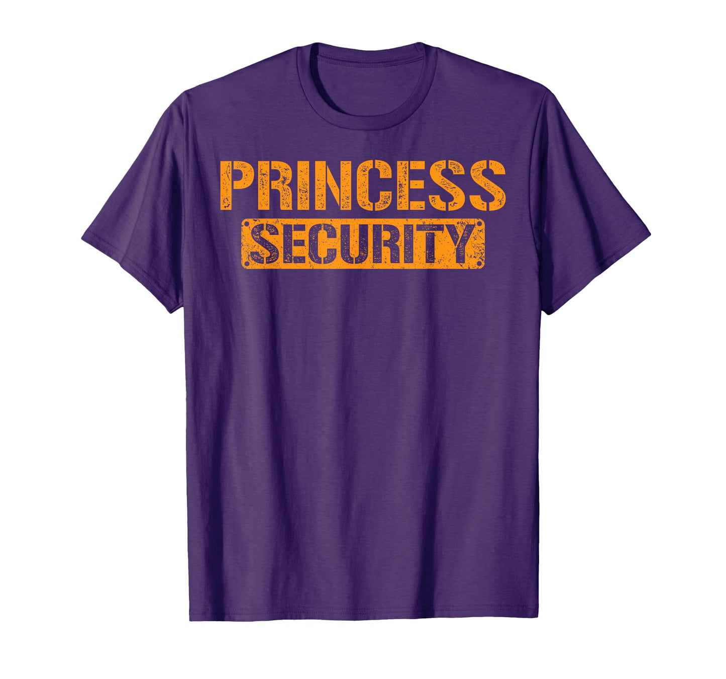 Halloween Dad Mom Daughter Adult Costume Princess Security T-Shirt