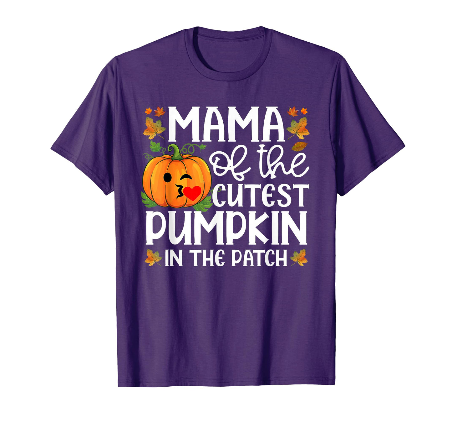 Mama of The Cutest Pumpkin in The Patch Halloween T-Shirt