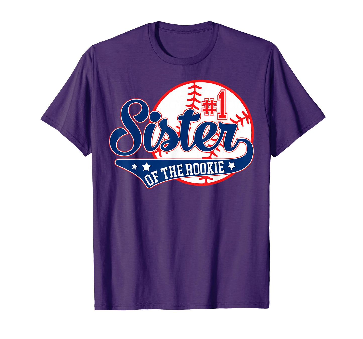 Sister of Rookie 1st Birthday Baseball Theme Matching Party T-Shirt