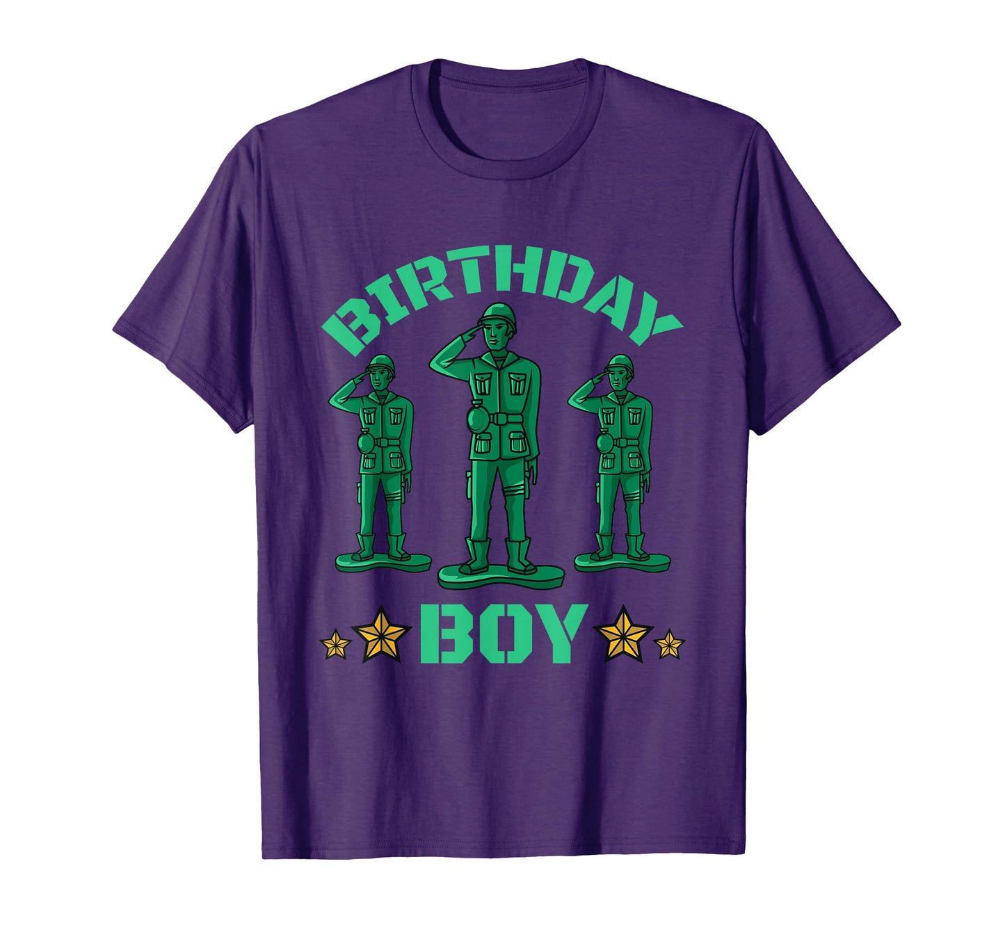 Funny Army Party Decorations Camo Birthday Boy Gift Men Kids T-Shirt