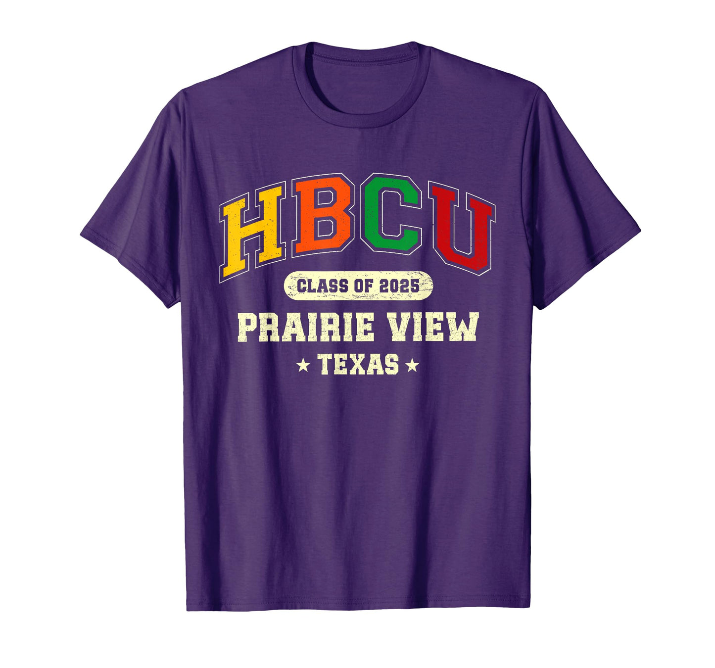 HBCU Class of 2025 Prairie View Texas Pride T-Shirt