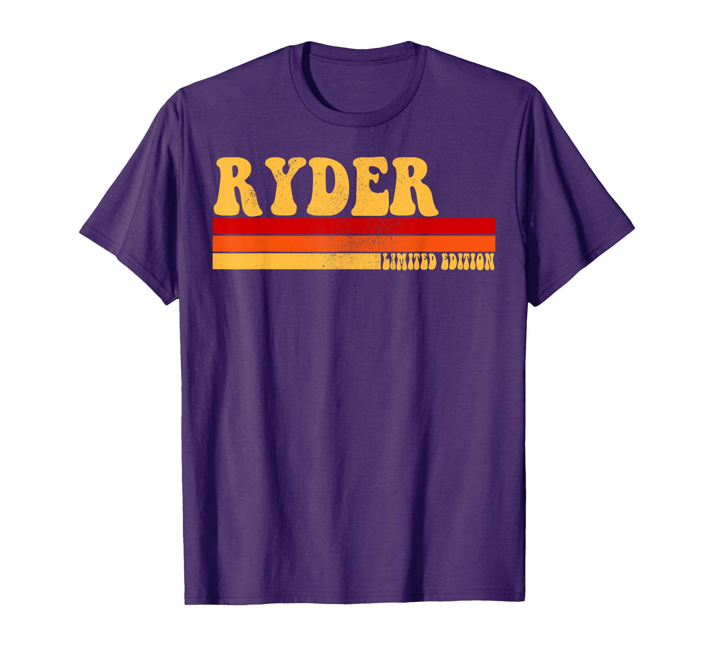 RYDER Name Personalized Idea Men Retro Vintage RYDER T-Shirt