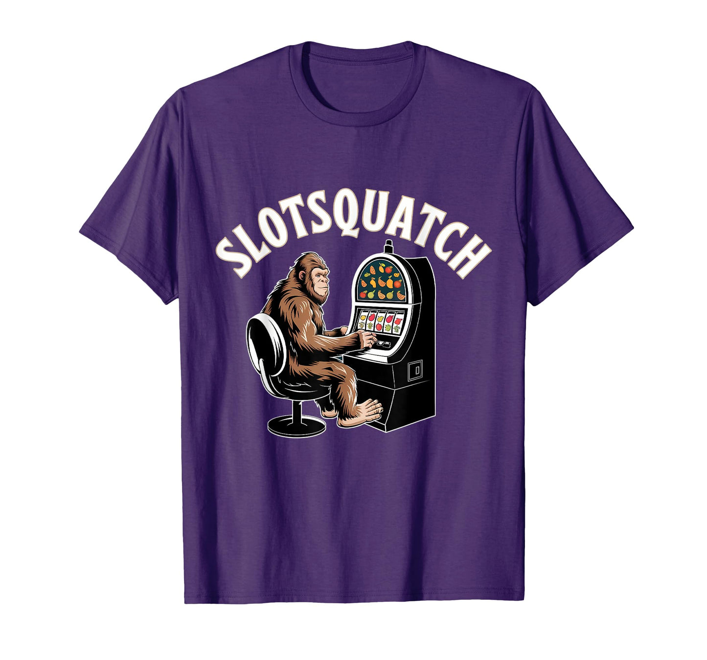 Sasquatch Slot Machine Bigfoot Slots T-Shirt