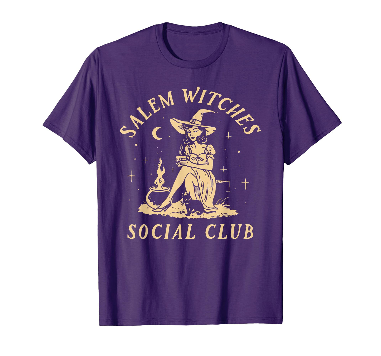 Halloween Salem Witches Social Club T-Shirt