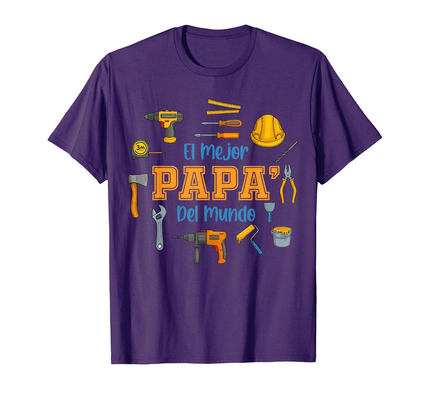 Fathers Day T-shirts in Spanish El Mejor Papa del Mundo T-Shirt