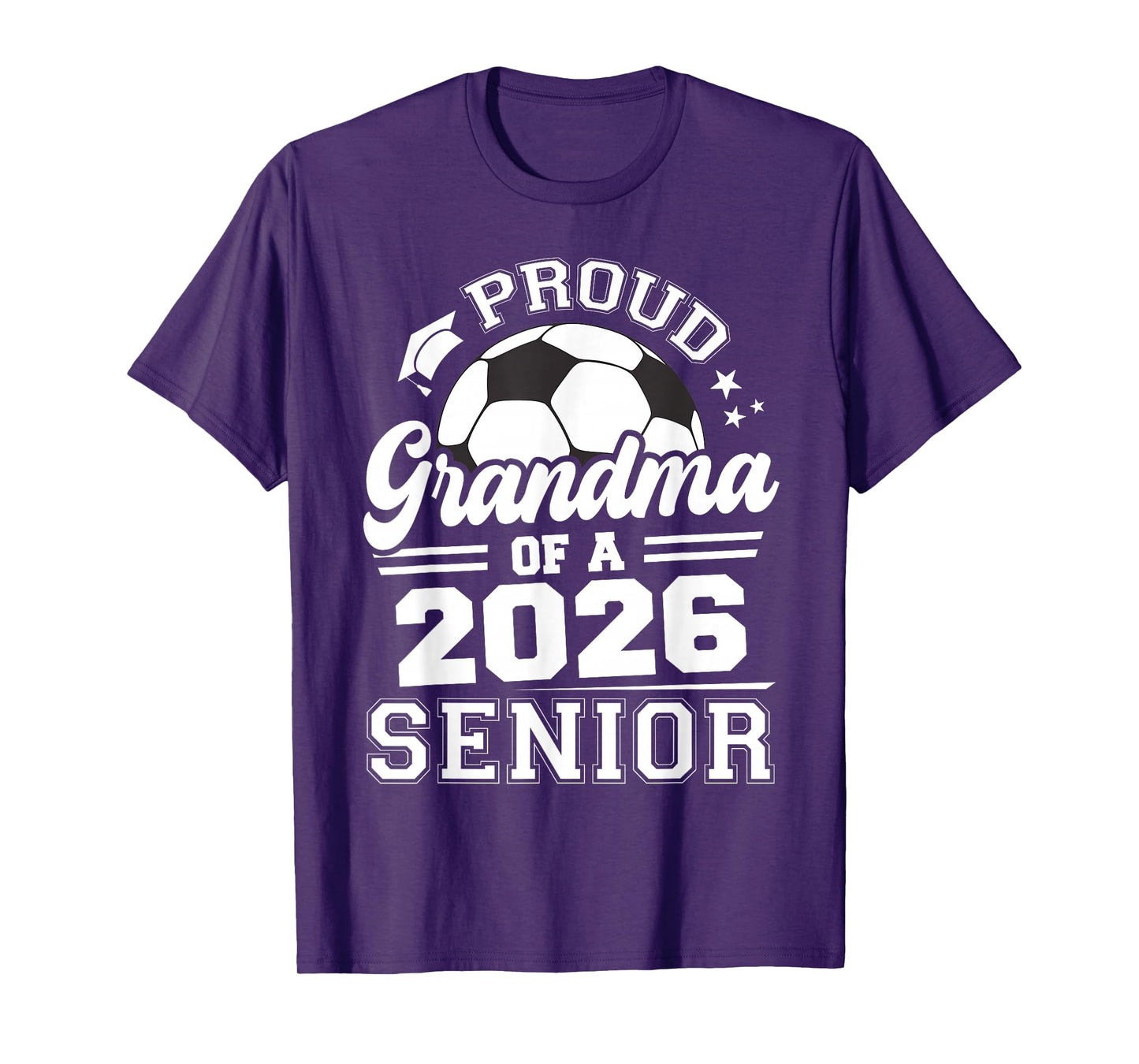 Proud Grandma of A 2026 Senior Soccer Ball Graduation T-Shirt