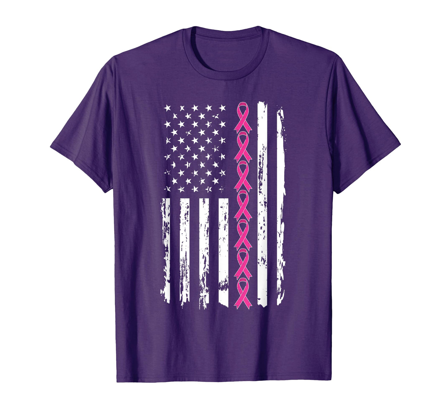 Pink Ribbon Shirt Women Men Breast Cancer Awareness T-Shirt