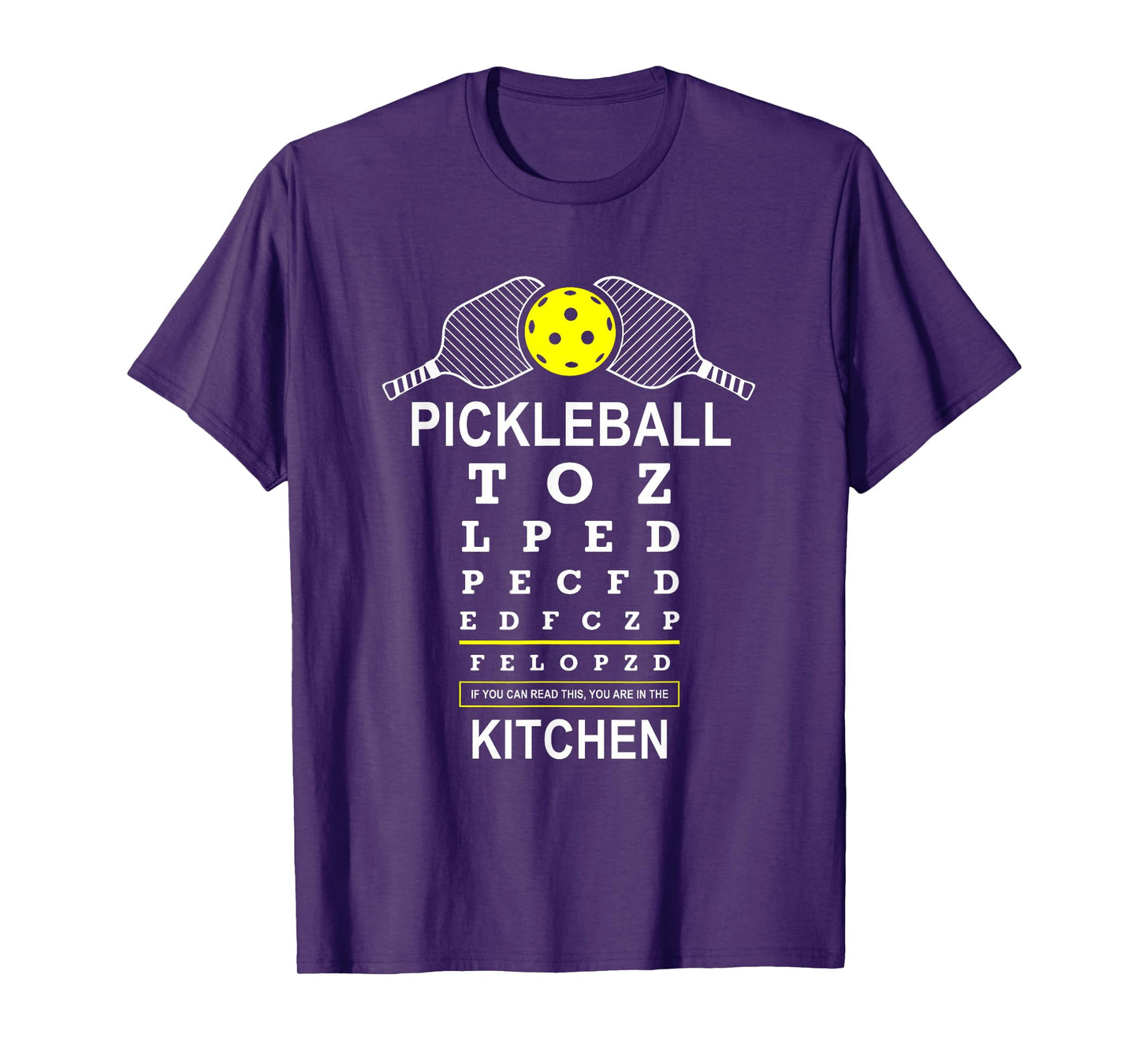 If You Can Read This Stay Out of Kitchen Funny Pickleball T-Shirt