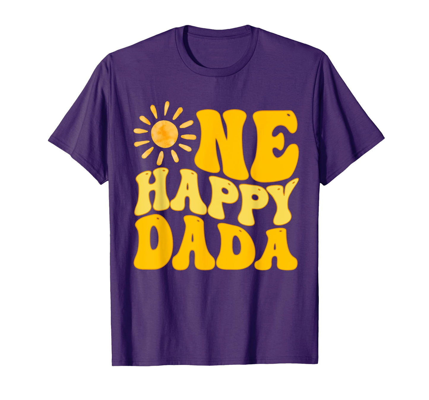 One Happy Dada of The Birthday First Trip Around The Sun T-Shirt