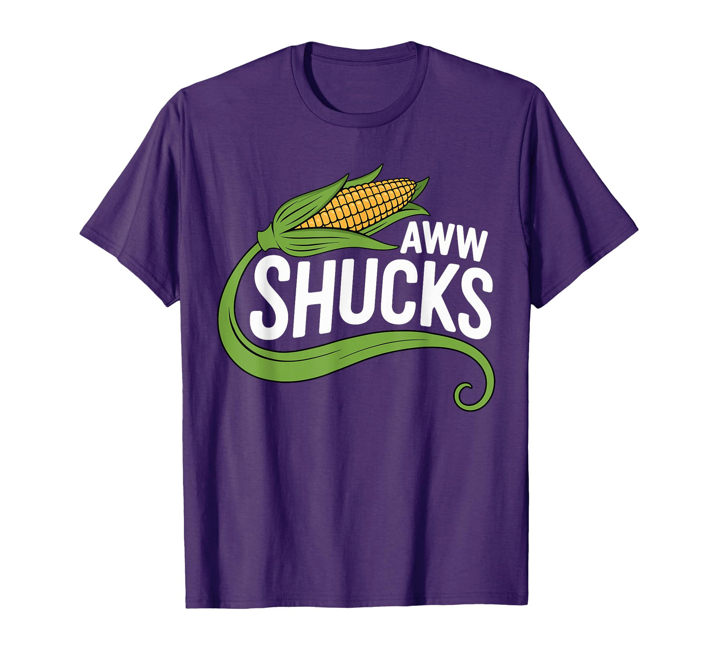 Aww Shucks Funny Corn Pun Corn On The Cob T-Shirt