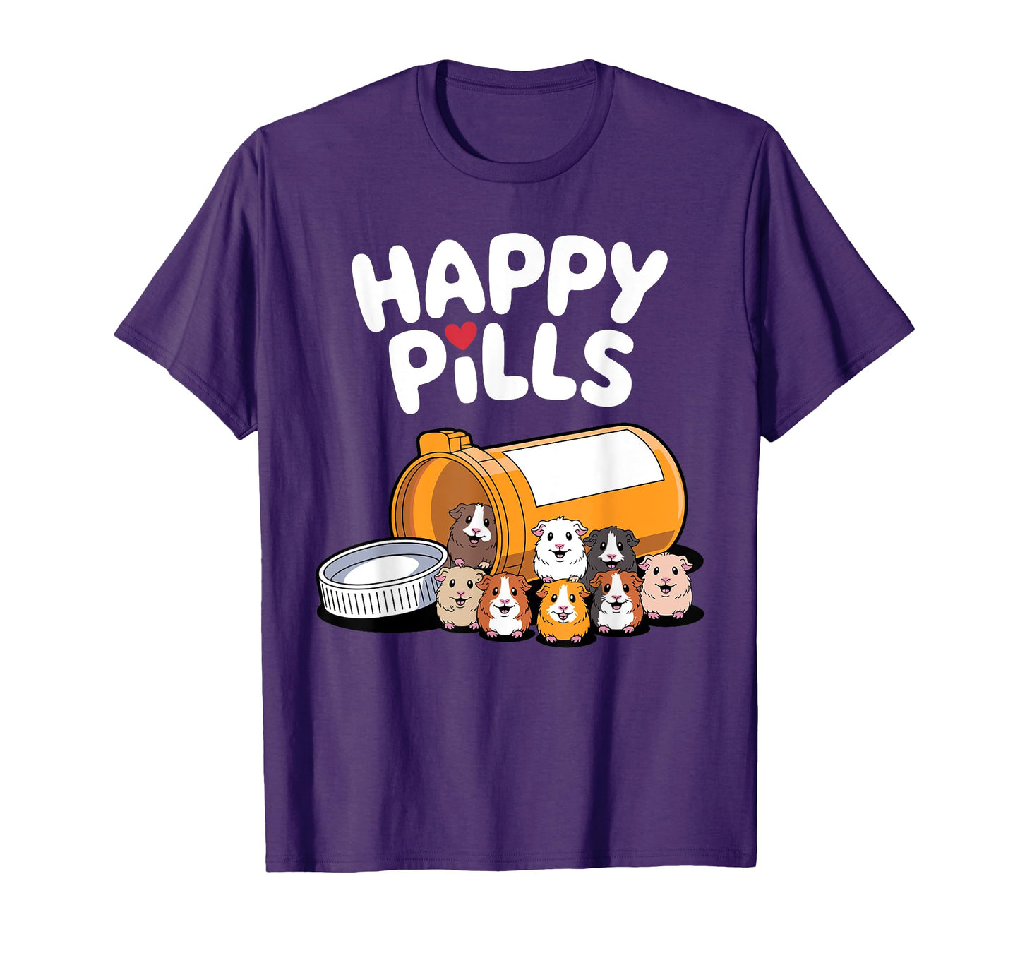 Funny Guinea Pig Art for Men Women Kids Guinea Pig Lovers T-Shirt