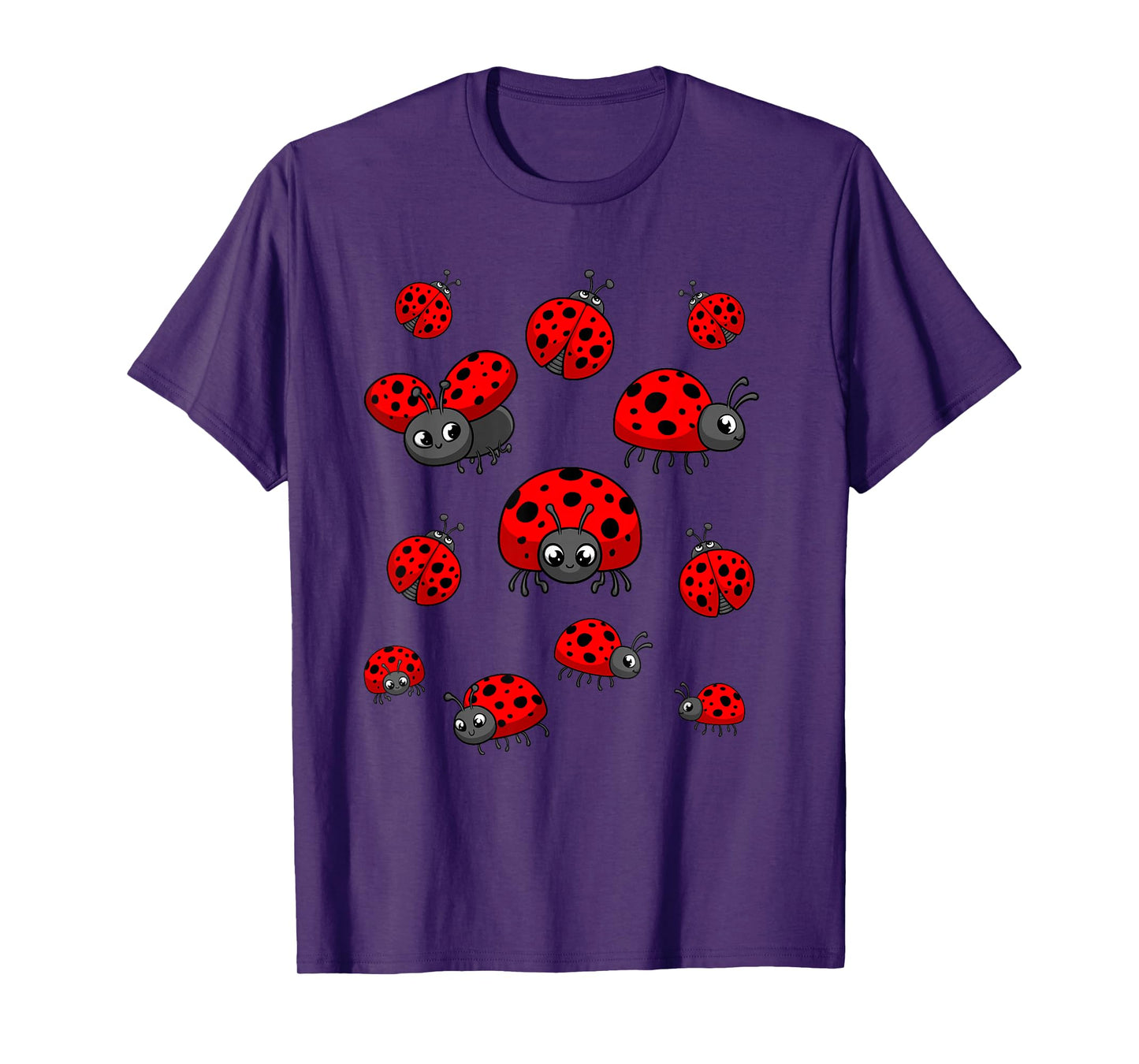 Ladybugs Art For Boy Girl Kid Toddler Insect Ladybug Lover T-Shirt