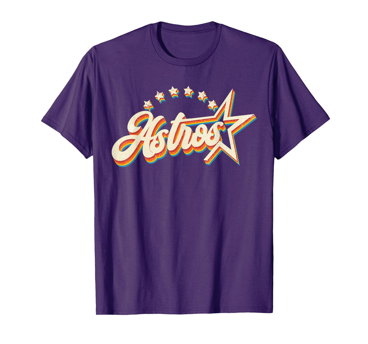 Astros Name Personalized Vintage Retro Gift for Men Women T-Shirt