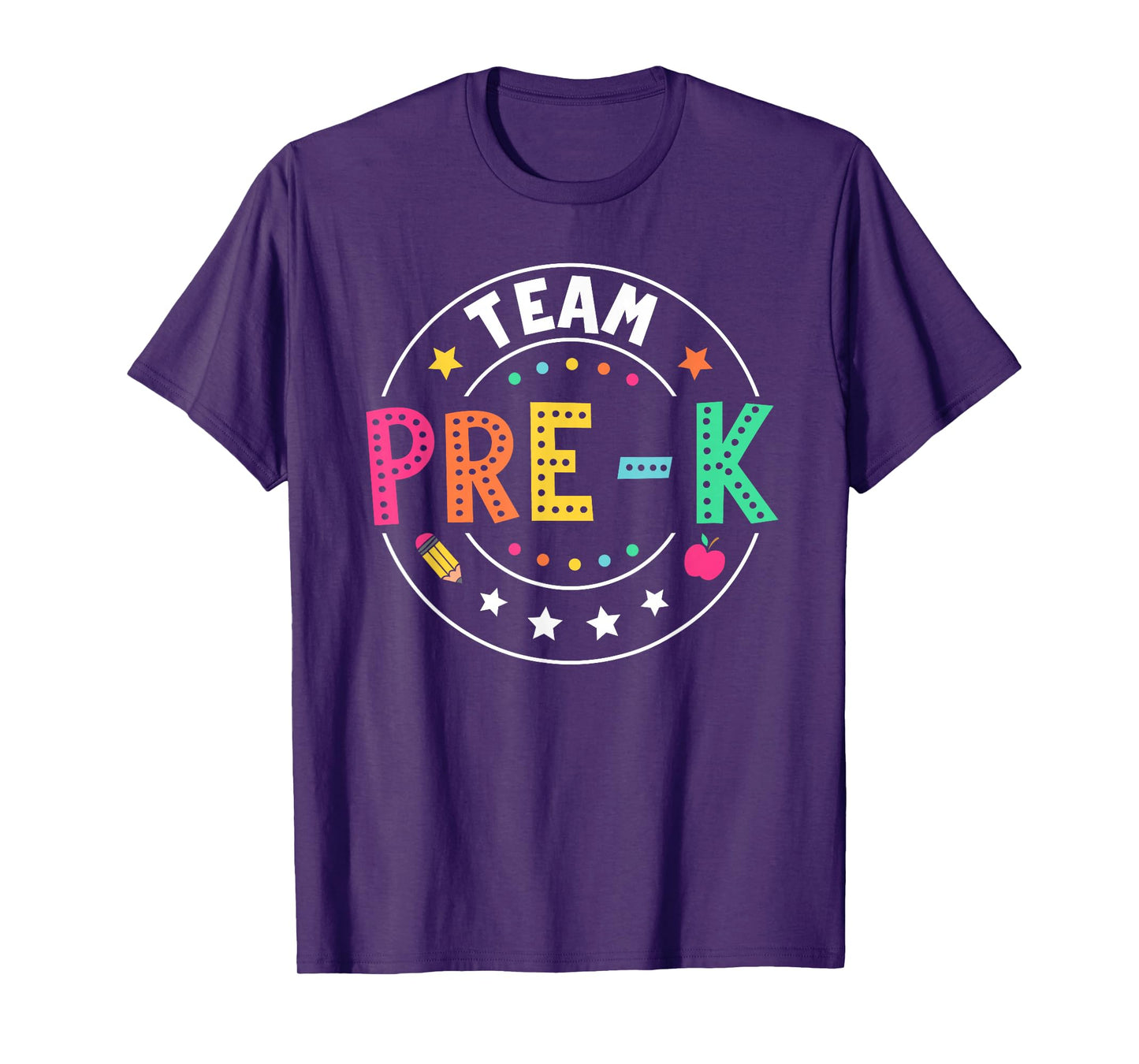 Team Pre-K Teacher Kids Back To School Pre-K Squad First Day T-Shirt