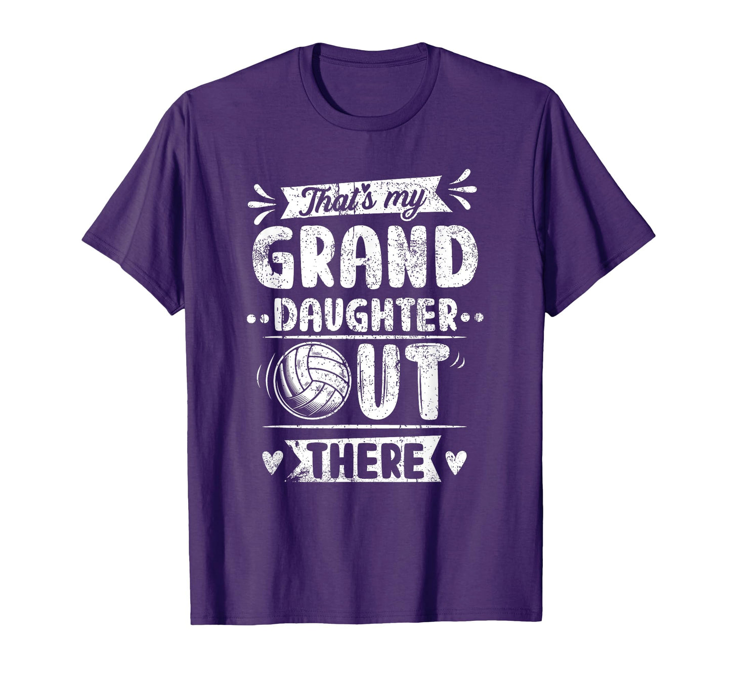That's My Granddaughter Out There Volleyball For Grandma T-Shirt
