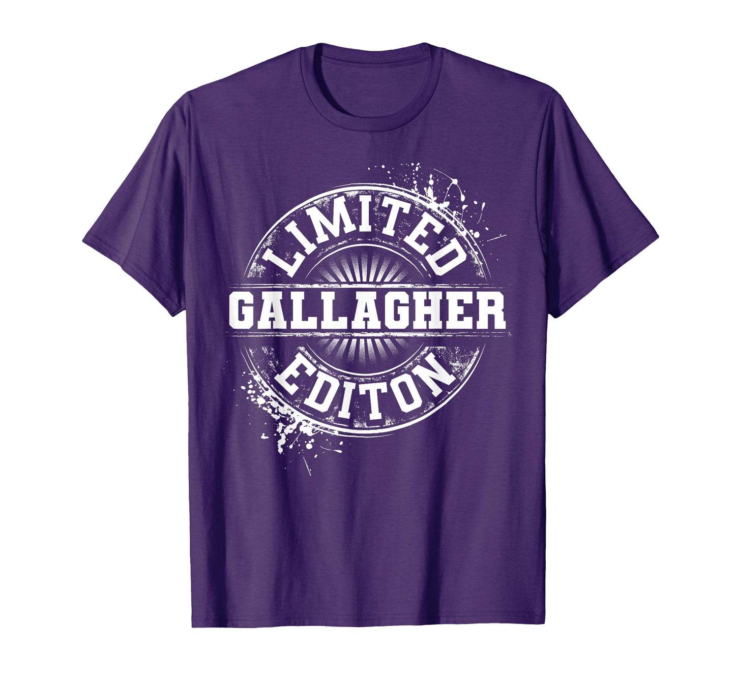 GALLAGHER Funny Surname Family Tree Birthday Reunion Gift T-Shirt