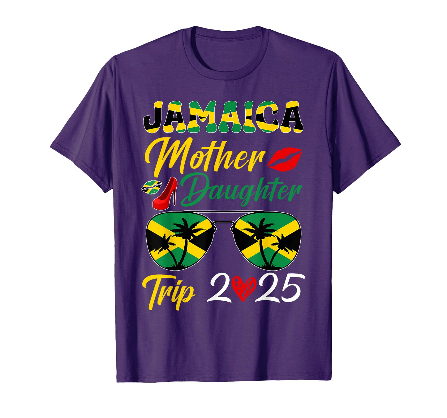 Jamaica Mother Daughter Trip 2025 Jamaican Summer Vacation T-Shirt